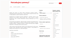Desktop Screenshot of pomocy.waw.pl